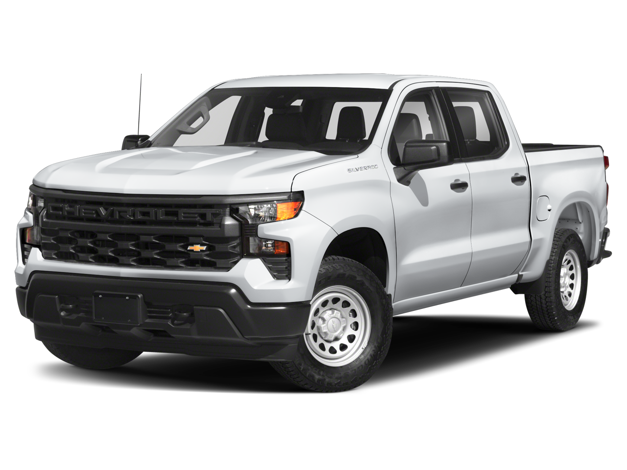 2024 Chevrolet Silverado 1500 LT in Lakeshore Blue Metallic — front three-quarter view