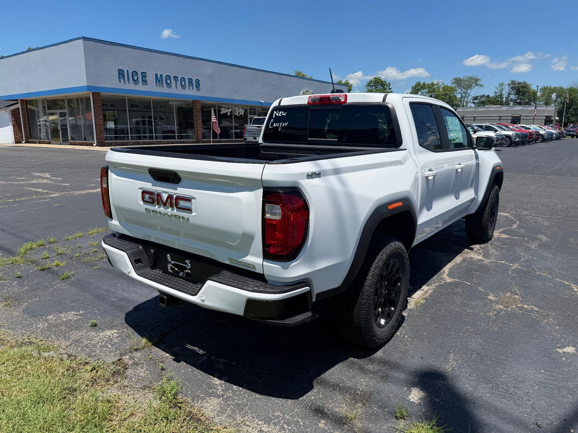 2026 GMC Canyon — interior view